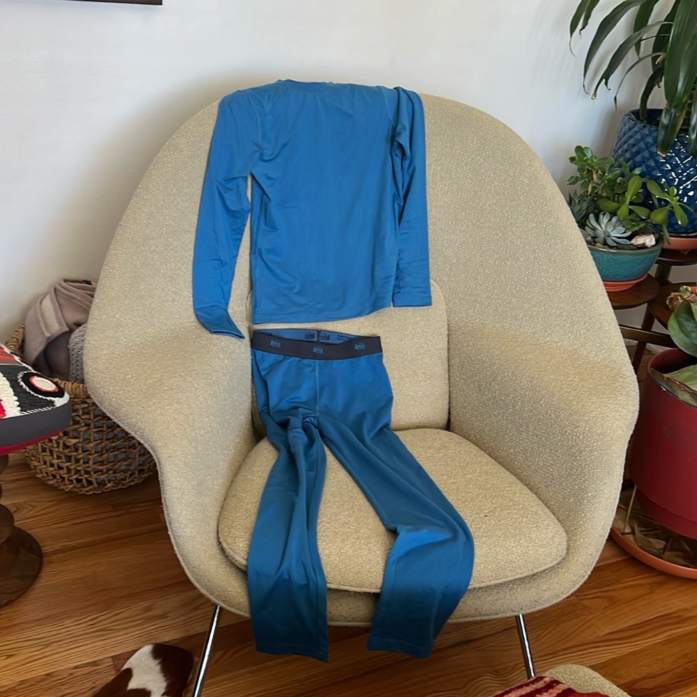KIDS M (12-12) REI long underwear - worn one time